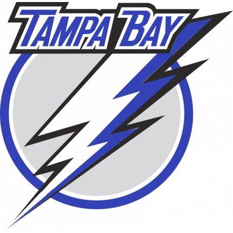 Логотип Tampa Bay Lightning	- Тампа-Бэй Лайтнинг